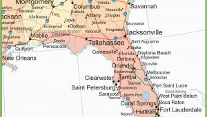 Map Of Georgia and Alabama with Cities Map Of Alabama Georgia and Florida