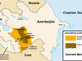 Map Of Georgia Armenia and Azerbaijan Nagorno Karabakh Conflict Wikipedia