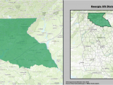 Map Of Georgia by County Georgia S 9th Congressional District Wikipedia