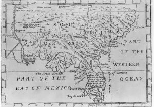 Map Of Georgia Colony In 1732 James Oglethorpe the Royal Charter for Georgia A Stamp A Day