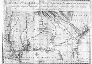 Map Of Georgia Colony In 1732 the Usgenweb Archives Digital Map Library Georgia Maps Index