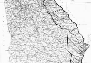 Map Of Georgia Colony In 1732 the Usgenweb Archives Digital Map Library Georgia Maps Index