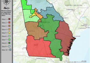 Map Of Georgia Congressional Districts Georgia S Congressional Districts Wikipedia