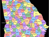 Map Of Georgia Counties and Cities Map Of Counties In Georgia Map Of Georgia Cities Georgia Road Map