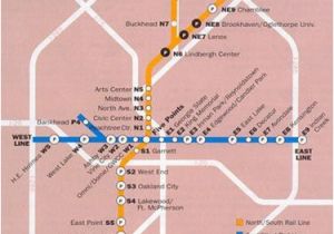 Map Of Georgia Dome Marta atlanta Ga Marta Map Getting to the Stadium Falcons