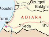 Map Of Georgia Europe A More Detailed Map Of Adjara Georgia and Colchian Culture