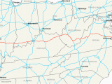 Map Of Georgia Interstates Interstate 64 Wikipedia
