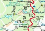 Map Of Georgia Mountains 14 Best Appalachian Trail Georgia Images Hiking Trails