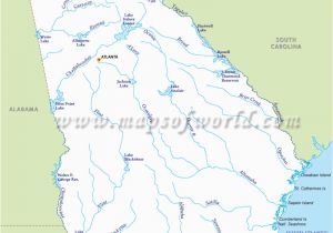 Map Of Georgia Rivers Georgia Lakes Map Luxury Usa Rivers and Lakes Map Map Usa Rivers and