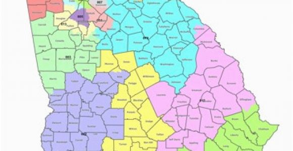 Map Of Georgia School Districts Map Georgia S Congressional Districts