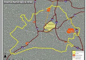 Map Of Georgia Tech Aerotropolis Details Blueprint to Clayton Boc News News Daily Com