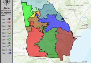 Map Of Georgia Tech Georgia S Congressional Districts Wikipedia