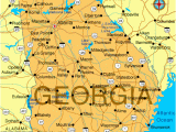 Map Of Georgia Usa with Cities Georgia Map Infoplease