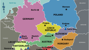 Map Of Germany and France together Central Europe Wikitravel