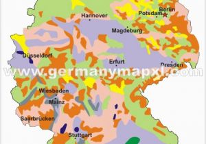 Map Of Germany In Europe German Land Use Map German Genealogy Map Treasure Maps