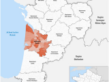 Map Of Gers France Wikizero Departement Gironde