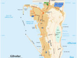 Map Of Gibraltar and Spain Gib is Located In Gibraltar Morocco Bound Rock Of