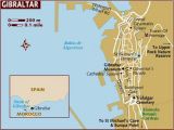 Map Of Gibraltar and Spain Large Gibraltar Maps for Free Download and Print High