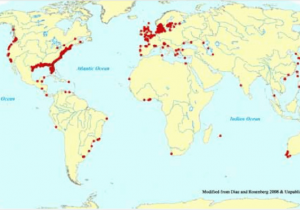 Map Of Girard Ohio Global Distribution Of Systems Affected by Low Dissolved Oxygen