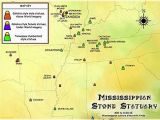 Map Of Girard Ohio Mississippian Stone Statuary Wikipedia