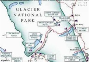 Map Of Glacier National Park Canada 522 Best Glacier Park Images In 2019 Glacier Park Park
