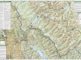 Map Of Glacier National Park Canada Map Of Glacier National Park and Surrounding towns Free