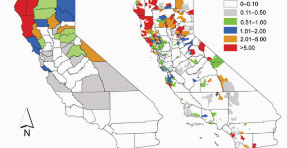 Map Of Goleta California No Lyme Disease In California Yeah Right Lyme Disease Map