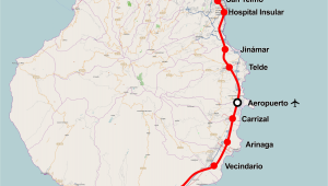 Map Of Gran Canaria Spain Tren De Gran Canaria Wikipedia