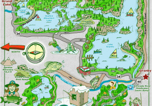 Map Of Grand Lake Colorado Index Of Fishing Images