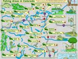 Map Of Gunnison Colorado Colorado Map Of Fishing In Rivers Lakes Streams Reservoirs