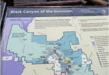 Map Of Gunnison Colorado Map Of the Park Picture Of Black Canyon Visitor Center Black