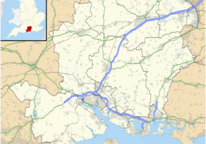 Map Of Hampshire County England List Of Places In Hampshire Wikipedia