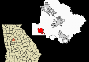 Map Of Hampton Georgia File Henry County Georgia Incorporated and Unincorporated areas