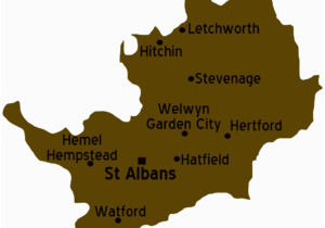 Map Of Hertfordshire England Hertfordshire Travel Guide at Wikivoyage