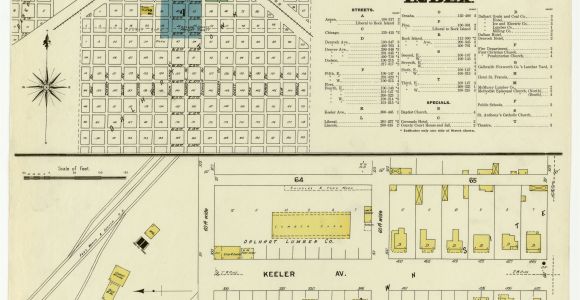 Map Of Highland Park Texas Sanborn Maps Of Texas Perry Castaa Eda Map Collection Ut Library