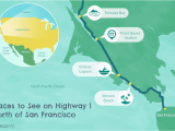 Map Of Highway 1 California Coast Highway 1 In northern California A Drive You Ll Love