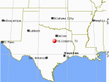 Map Of Hillsboro Texas Hillsboro Map