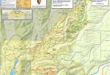 Map Of Hood River oregon Post Canyon Mountain Biking Trail System Maplets