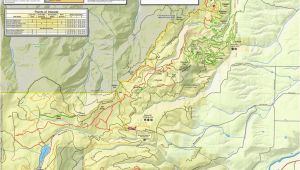 Map Of Hood River oregon Post Canyon Mountain Biking Trail System Maplets