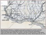 Map Of Hood River oregon the Columbia River Rowena Crest oregon