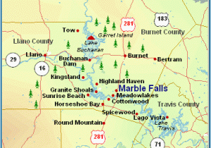 Map Of Horseshoe Bay Texas Texas Highland Lakes Map Business Ideas 2013