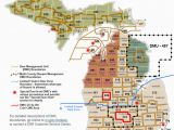 Map Of Hospitals In Michigan Dnr Dmu Management Info