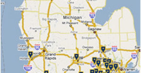 Map Of Hospitals In Michigan Maps Directions Michigan Medicine