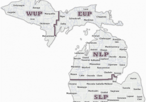 Map Of Houghton Lake Michigan Dnr Snowmobile Maps In List format