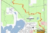 Map Of Houghton Lake Michigan St Helen to Geels Trail Mccct Cycle Conservation Club Of