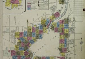 Map Of Houghton Michigan Sanborn Maps Michigan Library Of Congress