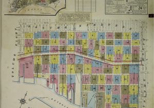 Map Of Houghton Michigan Sanborn Maps Michigan Library Of Congress