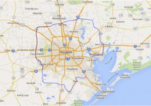 Map Of Houston Texas and Surrounding Cities See How Grand Parkway Compares In Size to Other Land formations