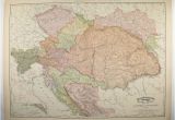 Map Of Hungary In Europe Austria Map Hungary 1896 Large Map Transylvania Map Bosnia