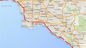 Map Of Huntington Beach California Drive the Pacific Coast Highway In southern California